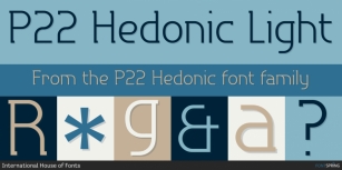 P22 Hedonic Font Download