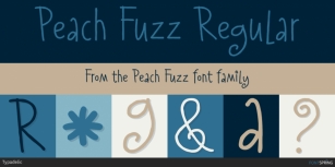 Peach Fuzz Font Download