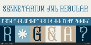 Sennetarium JNL Font Download