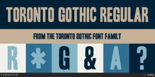 Toronto Gothic Font Download