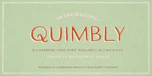 Quimbly Font Download