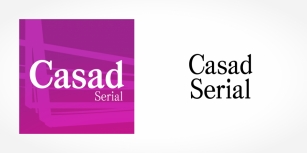 Casad Serial Font Download