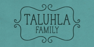 TALUHLA Font Download