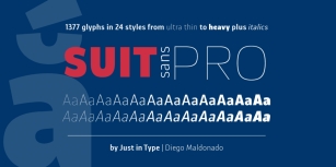 Suit Sans Pro Font Download