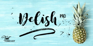 Delish Pro Font Download
