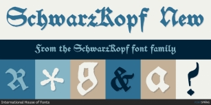 SchwarzKopf Font Download