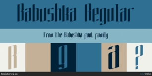 Babushka Font Download