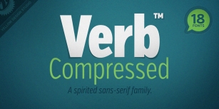 Verb Compressed Font Download