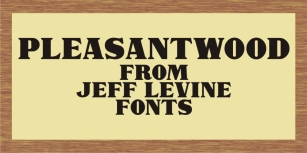 Pleasantwood JNL Font Download