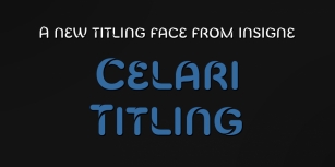 Celari Titling Font Download