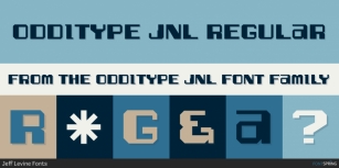 Odditype JNL Font Download