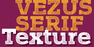 Vezus Serif Texture Font Download