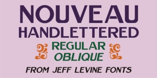 Nouveau Handlettered JNL Font Download