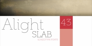 Alight Slab Font Download