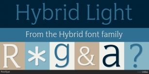 Hybrid Font Download