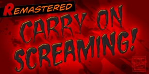 Carry On Screaming Font Download