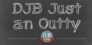 DJB Just An Outty Font Download