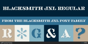 Blacksmith JNL Font Download