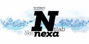 Nexa Slab Font Download