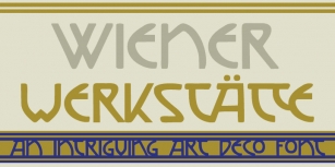 Vienna Workshop Font Download