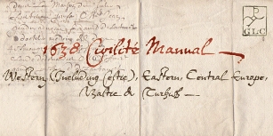 1638 Civilite Manual Font Download