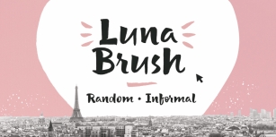 Luna Brush Font Download