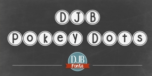 DJB Pokey Dots Font Download