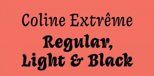 Coline Extreme Font Download