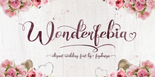 Wonderfebia Font Download