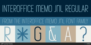 Interoffice Memo JNL Font Download