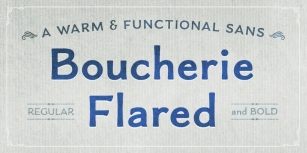 Boucherie Flared Font Download