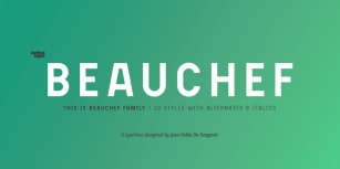 Beauchef Font Download