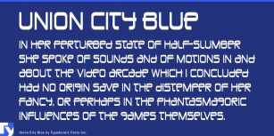 Union City Blue Font Download