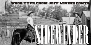 Sidewinder JNL Font Download