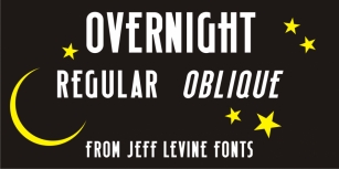 Overnight JNL Font Download