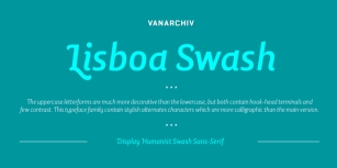 Lisboa Swash Font Download