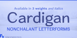 Cardigan Font Download