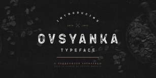 Ovsyanka Font Download