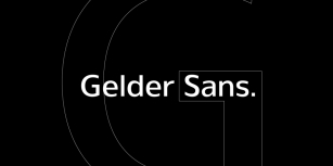 Gelder Sans Font Download