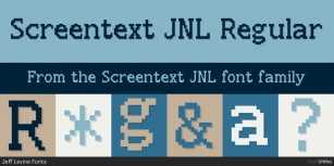 Screentext JNL Font Download
