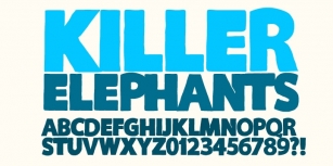 KILLER ELEPHANT Font Download