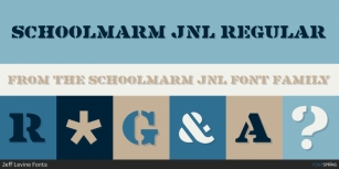Schoolmarm JNL Font Download