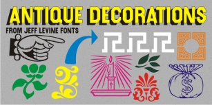 Antique Decorations JNL Font Download