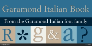 Garamond Italian Font Download