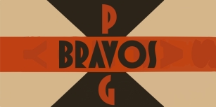 PAG Bravos Font Download