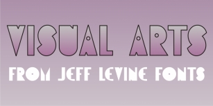 Visual Arts JNL Font Download