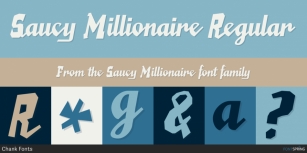 Saucy Millionaire Font Download