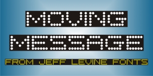 Moving Message JNL Font Download