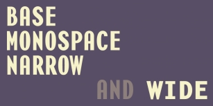 Base Monospace Font Download