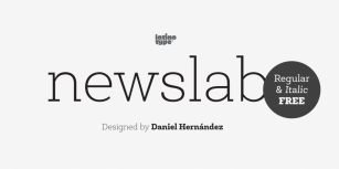 Newslab Font Download